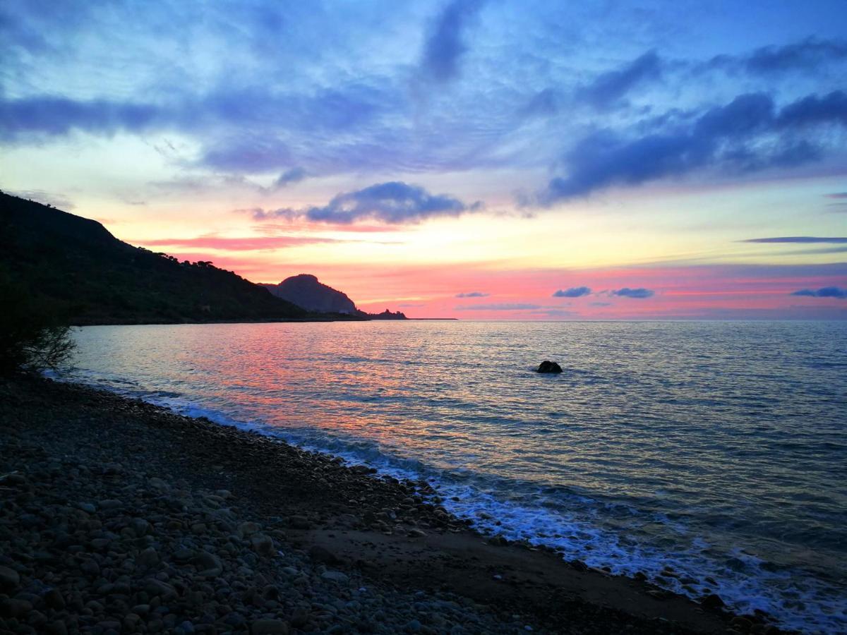 Villa La Plaja Cefalù Esterno foto